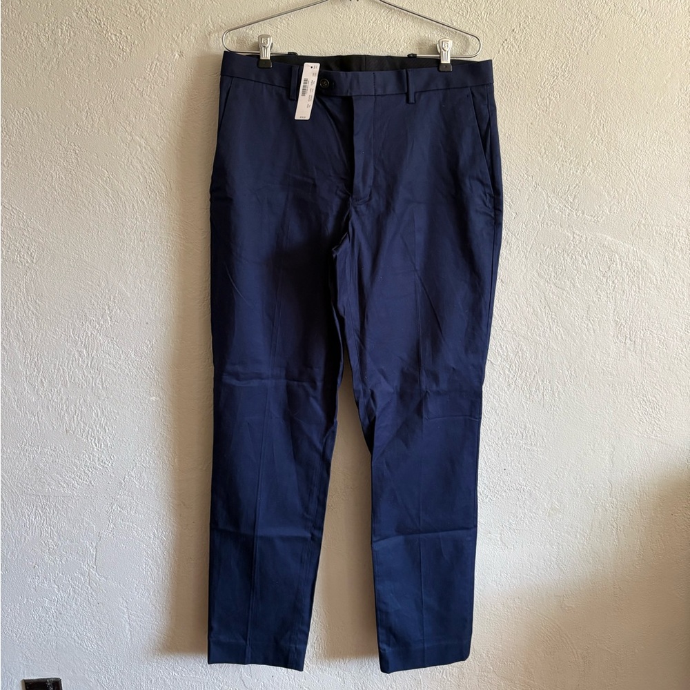 J. Crew Slim Navy Stretch Chinos